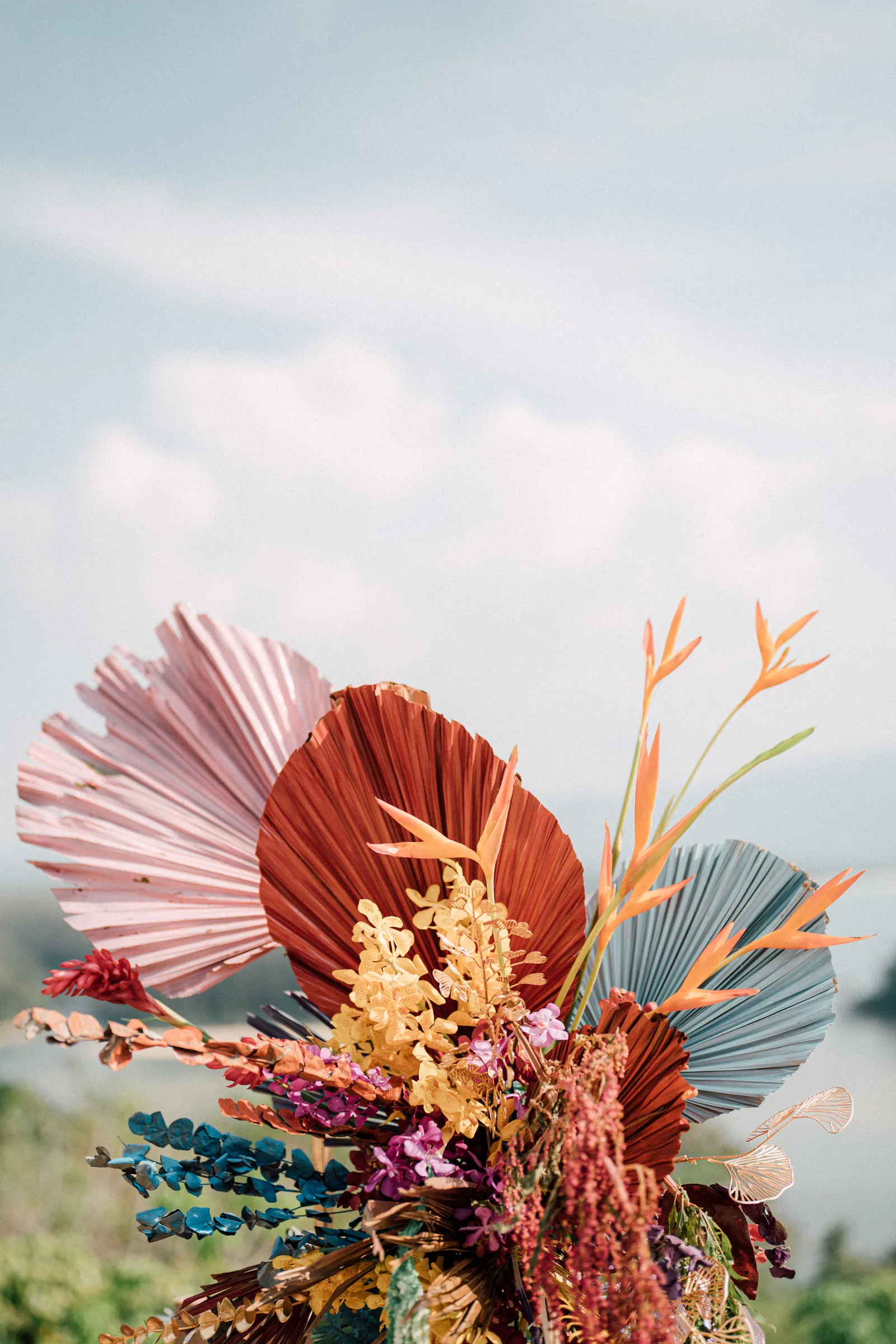 Imaan & Tushar — Anantara Layan Resort, February 2023 — Phuket wedding florals by Supparin