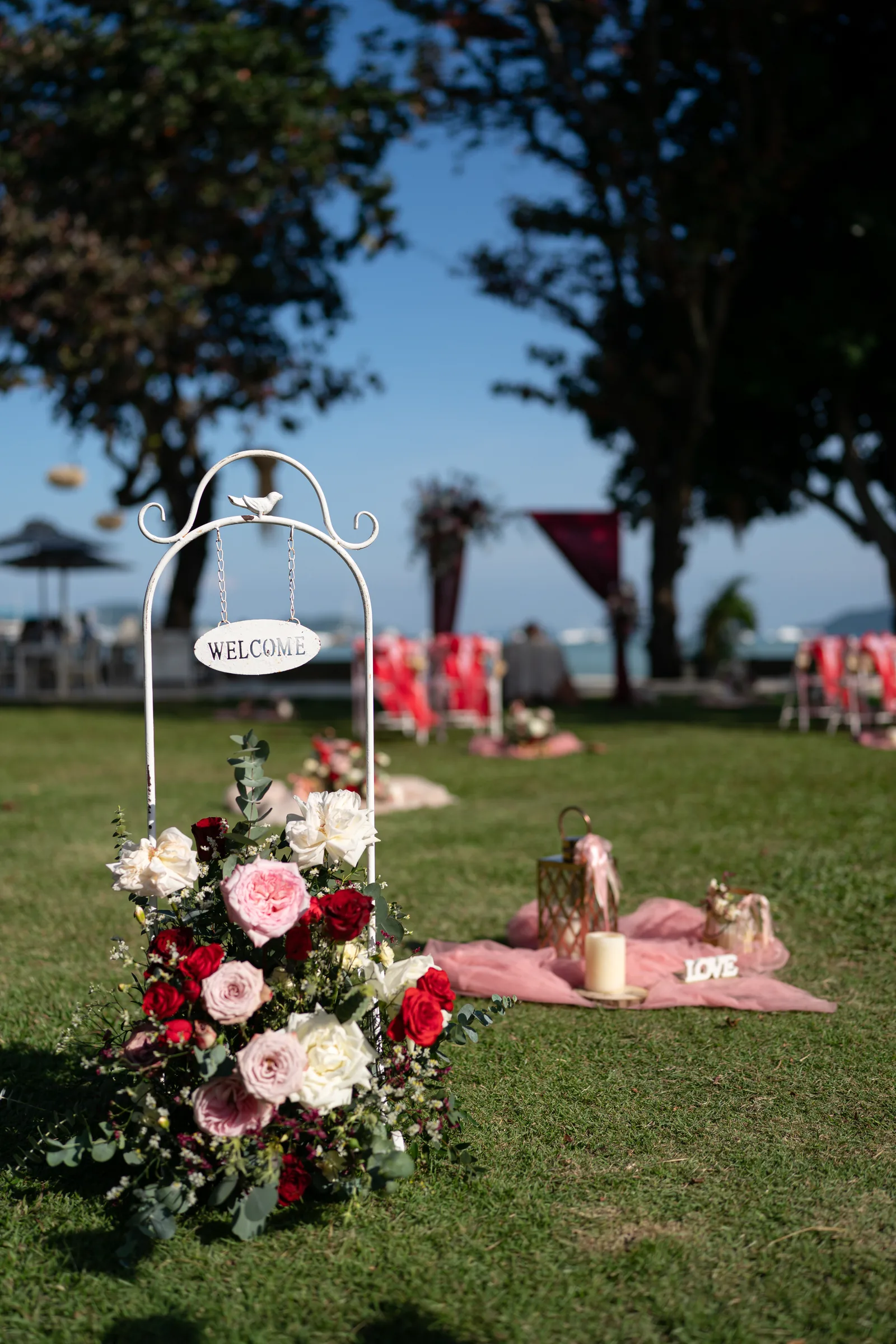 Louise & Daniel — Kan Eang Pier, December 2025 — Phuket wedding florals by Supparin