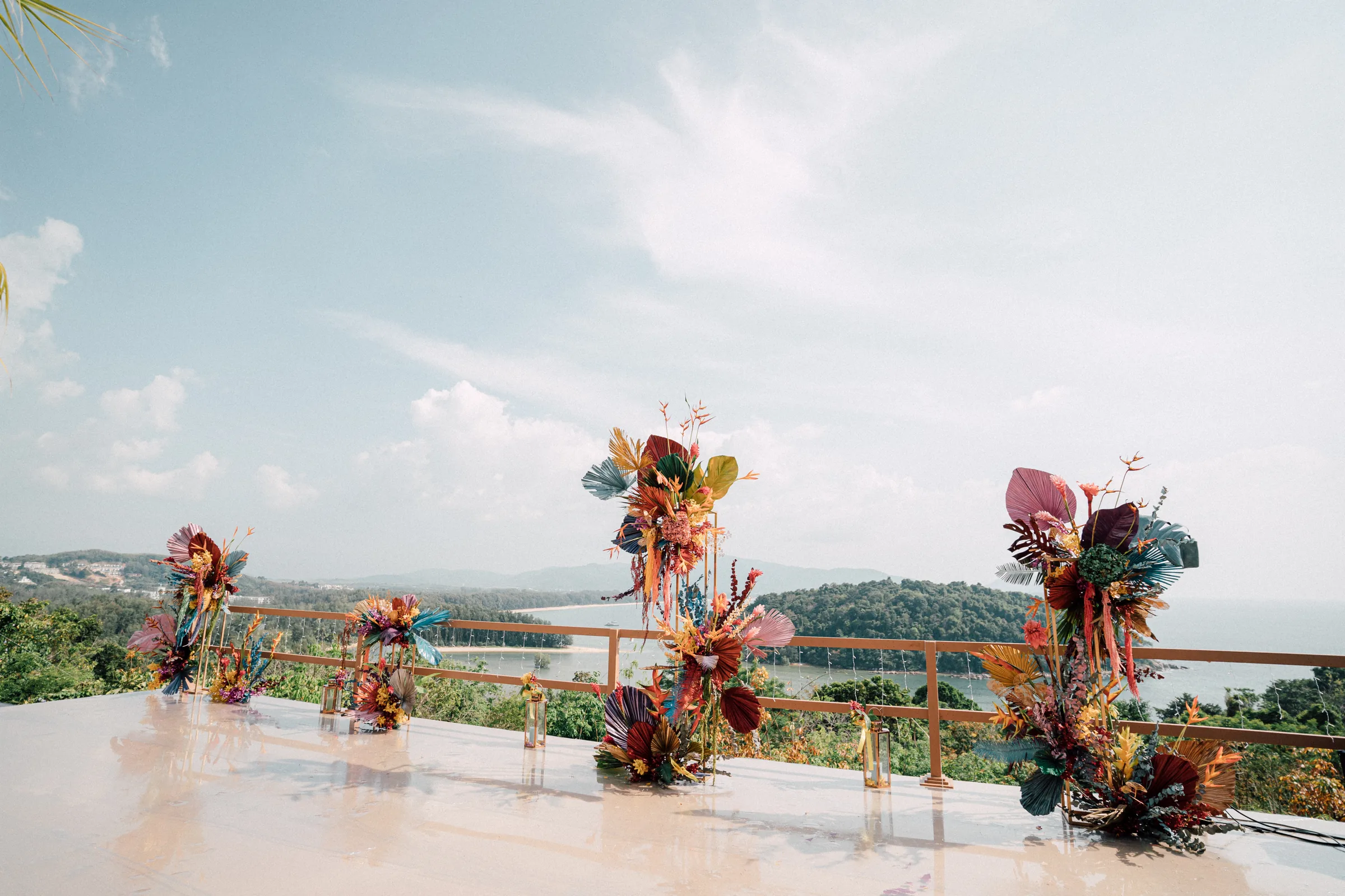 Imaan & Tushar — Anantara Layan Resort, February 2023 — Phuket wedding florals by Supparin