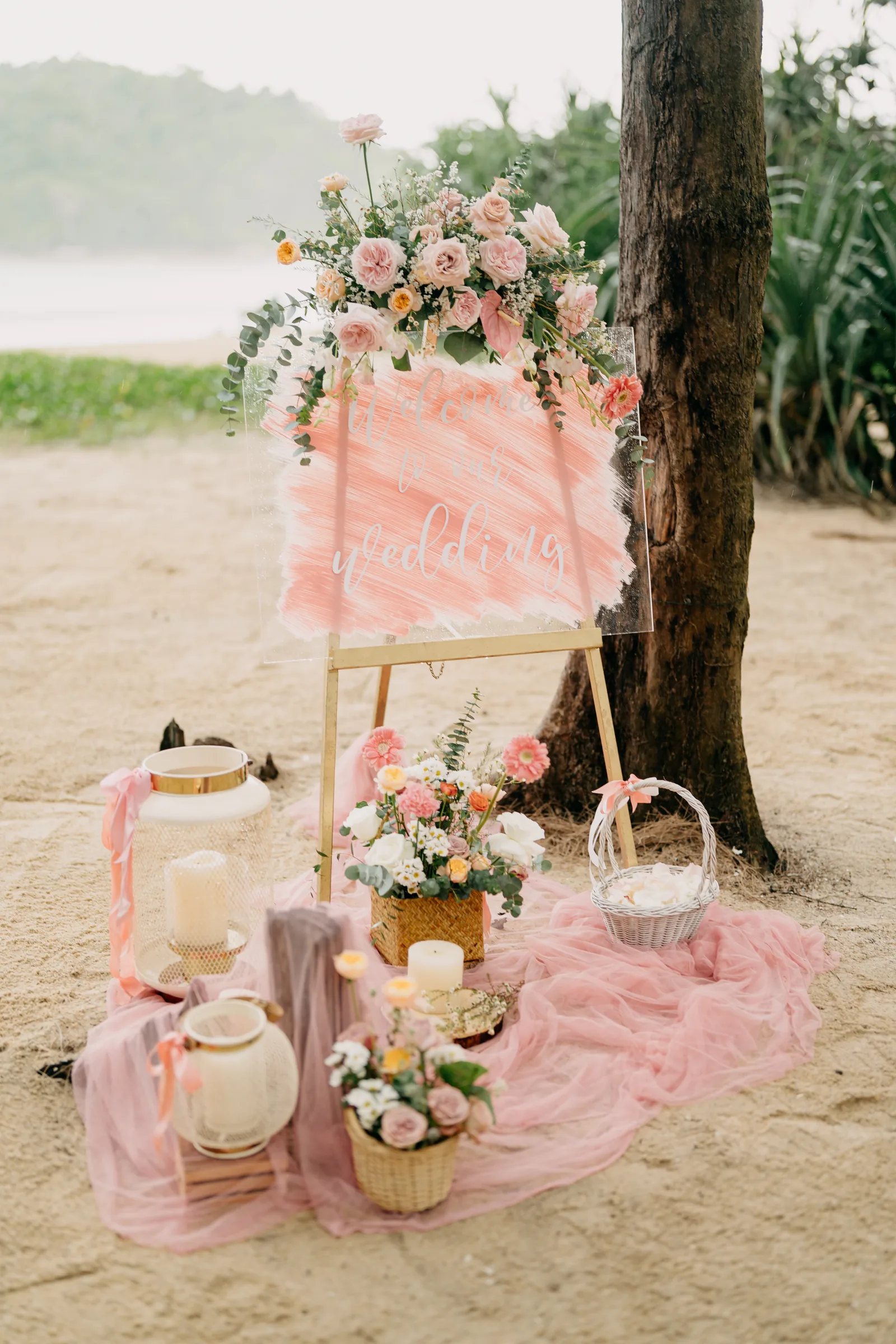 Novie & Emely — Layan Beach, November 2025 — Phuket wedding florals by Supparin