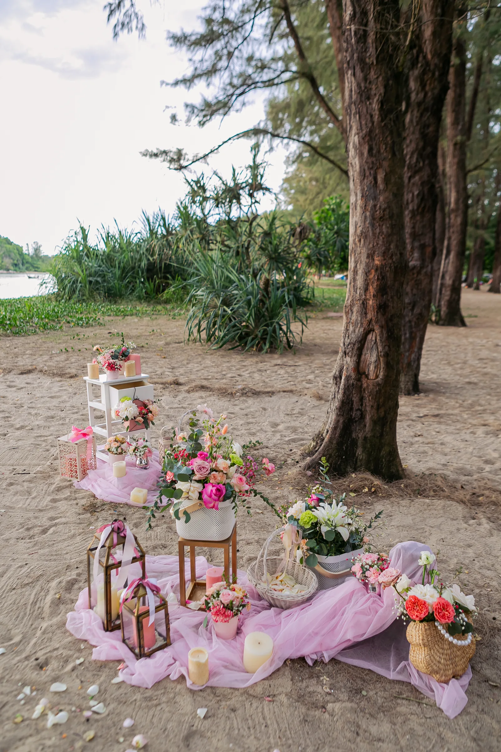 Michelle & Ciro — Layan Beach, December 2024 — Phuket wedding florals by Supparin