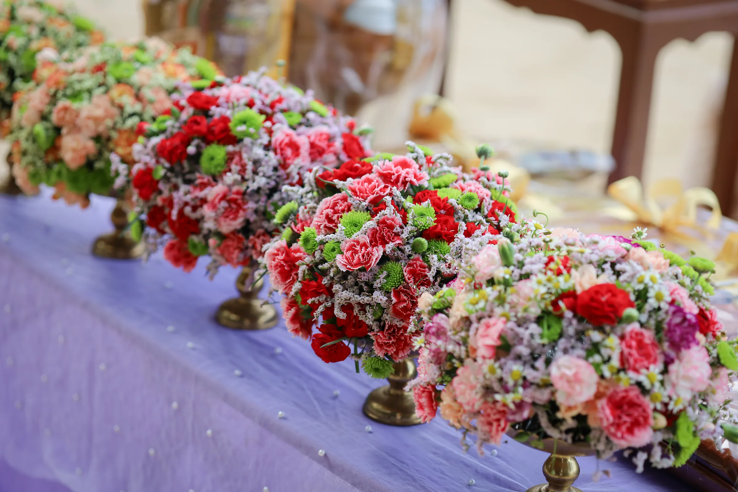 Lorena & Paul — Beach · Thai Monks Blessing & Vow Renewal, October 2025 — Phuket wedding florals by Supparin