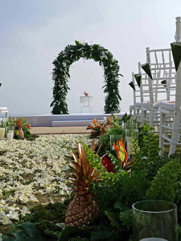 Wedding Flowers Setups 240